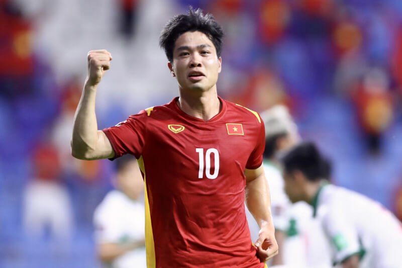 Công Phượng trong trận đấu giữa Việt Nam và Iran tại Asian Cup 2019