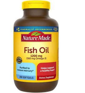 Dầu cá Nature Made Fish Oil Omega 3 1200mg