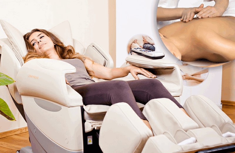 Ghế massage “chiêu thức” kinh doanh mới hút khách của Spa