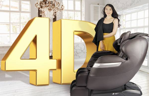 Ghế massage không có 3D mà vẫn gọi là công nghệ 4D 5D