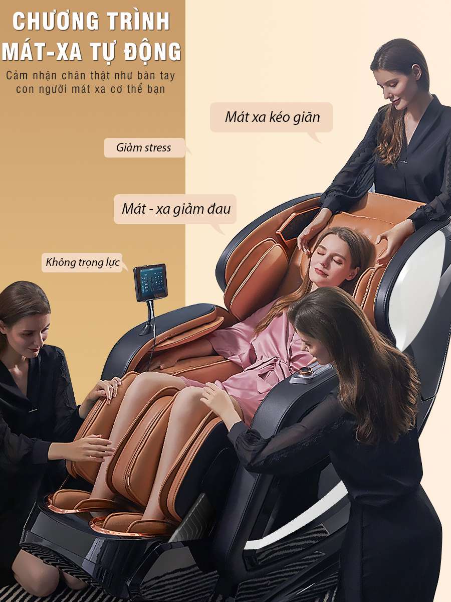 Ghế massage giúp mẹ bầu dễ vào giấc ngủ hơn