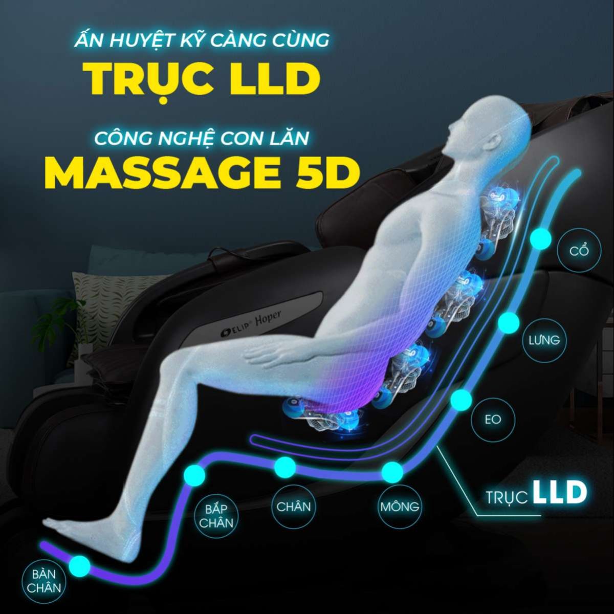 Ghế massage cao cấp Royal Sky Nobuo