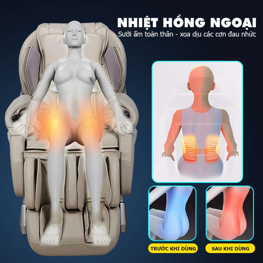 Địa chỉ mua ghế massage ở Hà Giang chính hãng, giá rẻ nhất