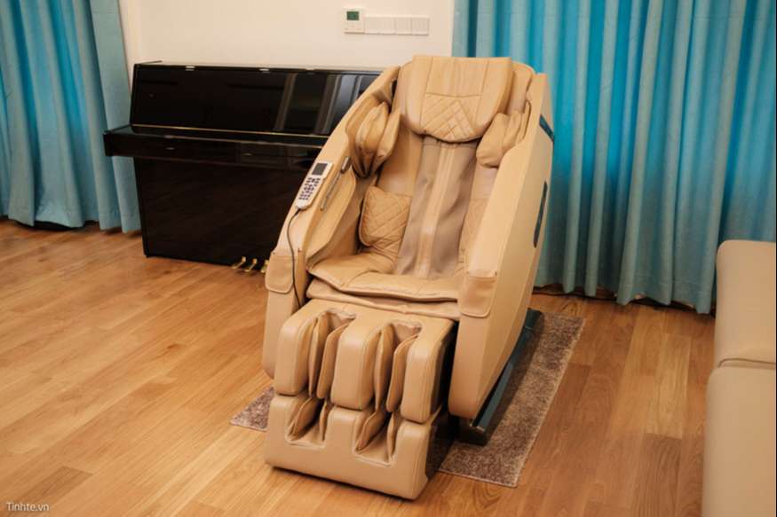 Kích thước ghế massage chuẩn phù hợp để di chuyển trong nhiều ngôi nhà hiện đại.