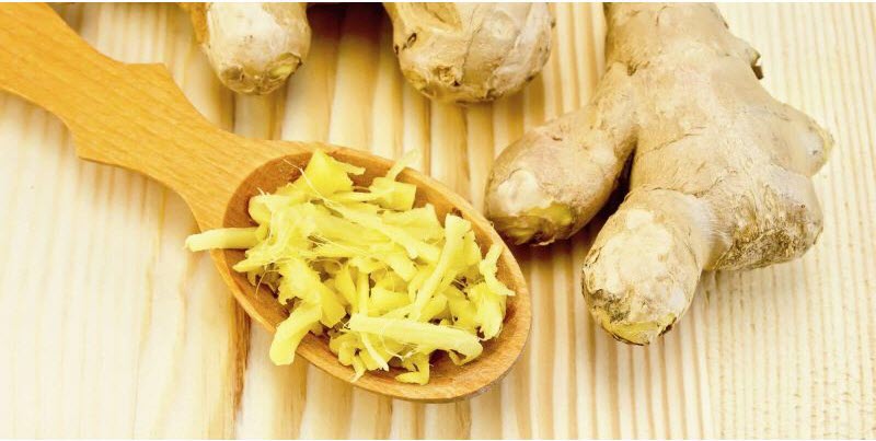 Chữa trị hôi nách với gừng tươi hiệu quả