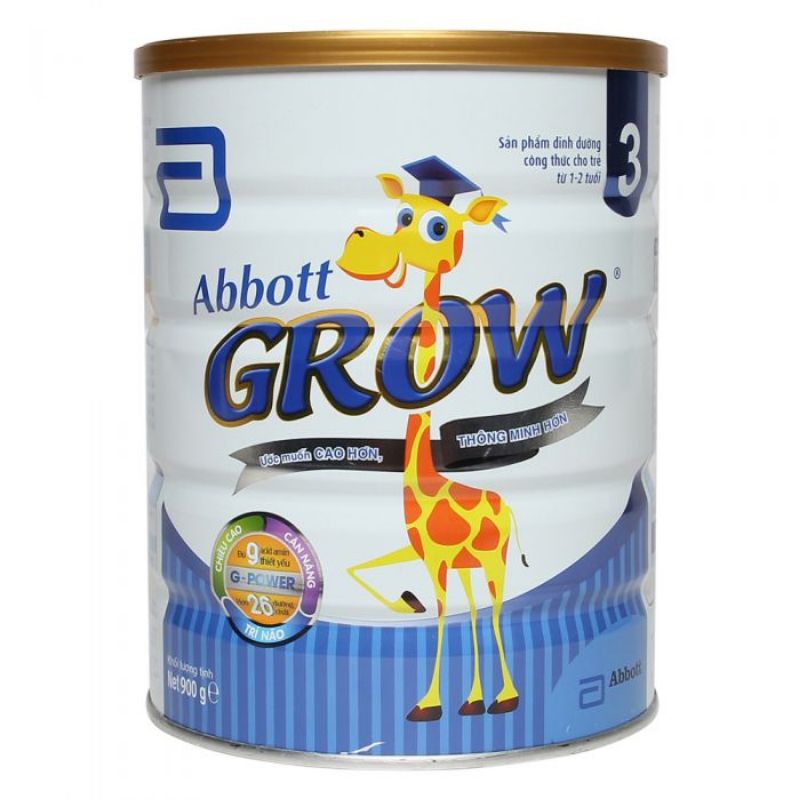 Sữa Abbott Grow Hoa Kỳ hỗ trợ tăng chiều cao theo chuẩn công nghệ FDA