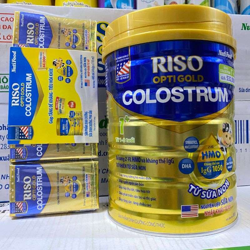 Sữa Riso Opti Gold 110ml sở hữu công thức OPTI GOLD