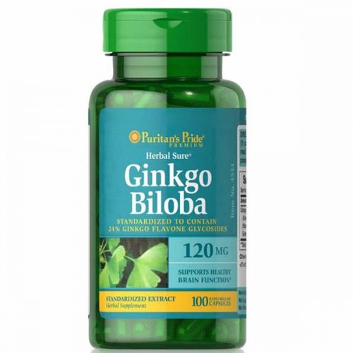 Viên uống bổ não Ginkgo Biloba Puritan’s Pride 120 mg
