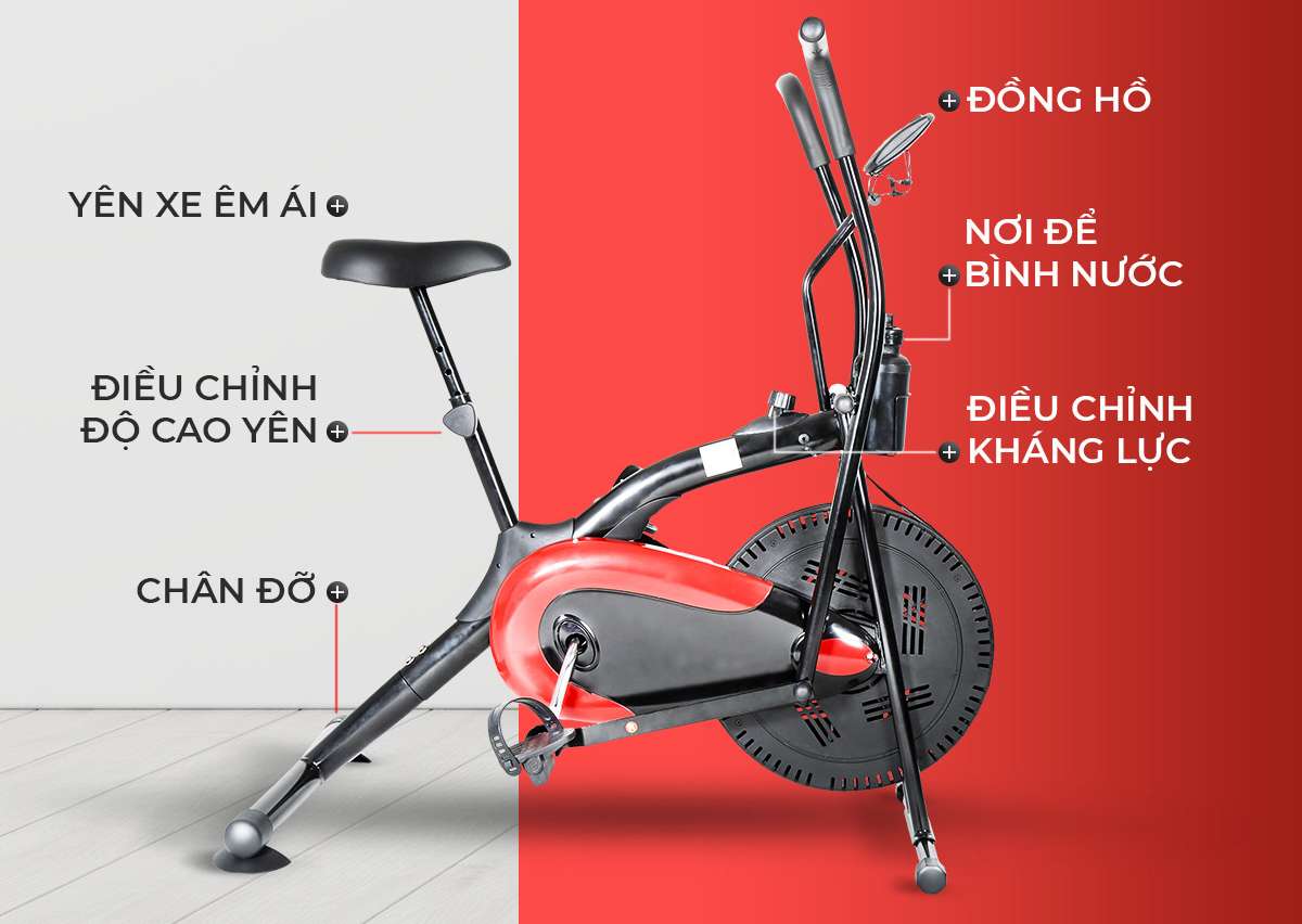Địa chỉ mua xe đạp tập thể dục ở Tuyên Quang uy tín nhất